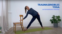 Yogavideo in traumasensiblem Yoga. Starte kraftvoll und verbunden in den Tag.