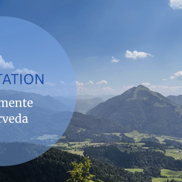Meditation zu den 5 Elementen im Ayurveda